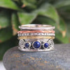 Bohemian Sapphire Meditation Ring