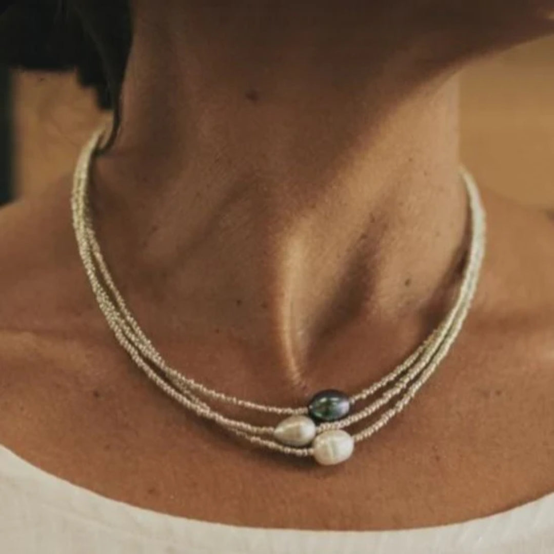 Elegante Perlenkette