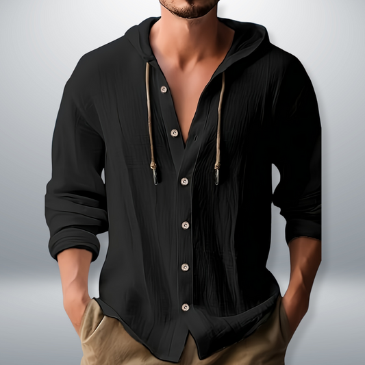 Kevin™ - Casual Hooded Shirt