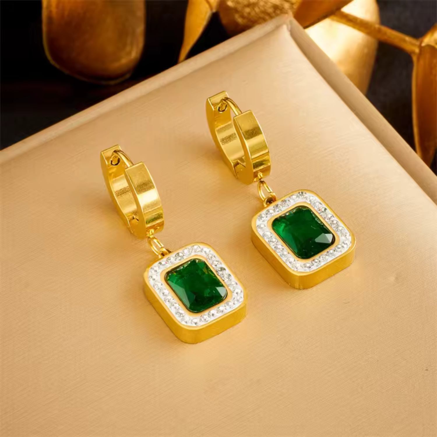 Riviera Smaragd Schmuckset