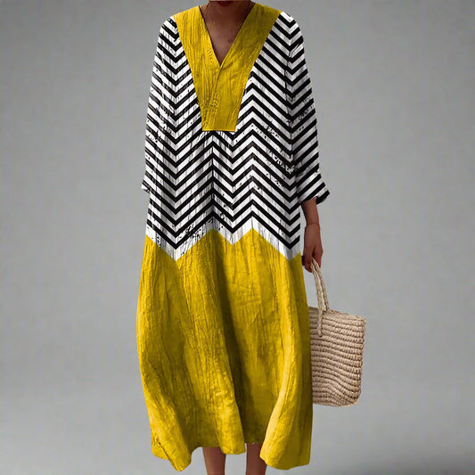 Julia™ - Elegant Geometric Dress