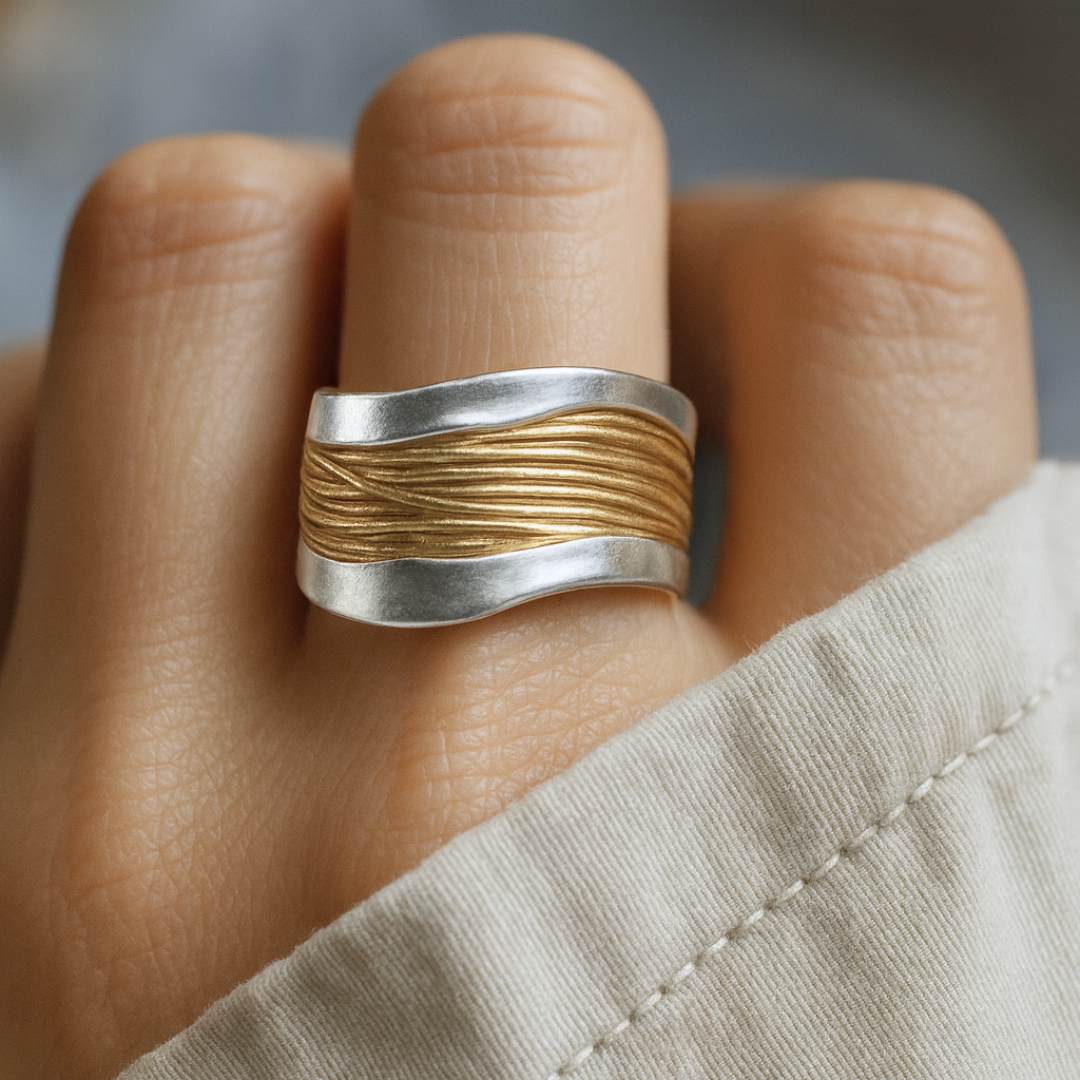 Omelia - Der Ring mit den goldenen Fäden™