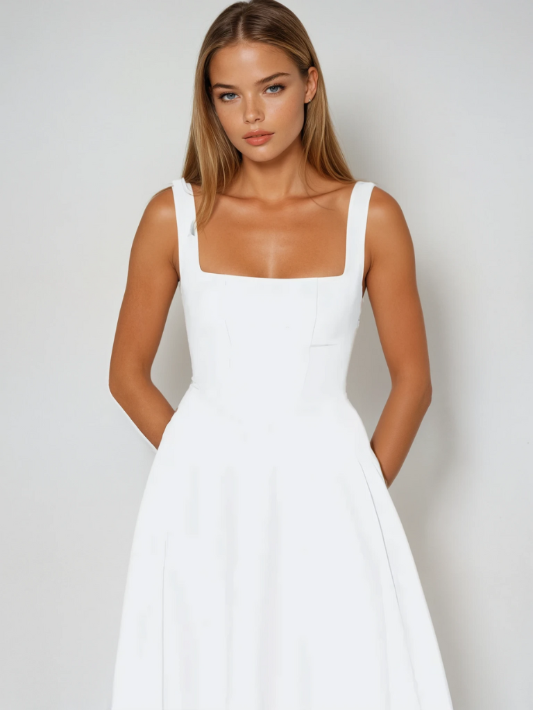 Scarlett™ - Classic Midi Dress