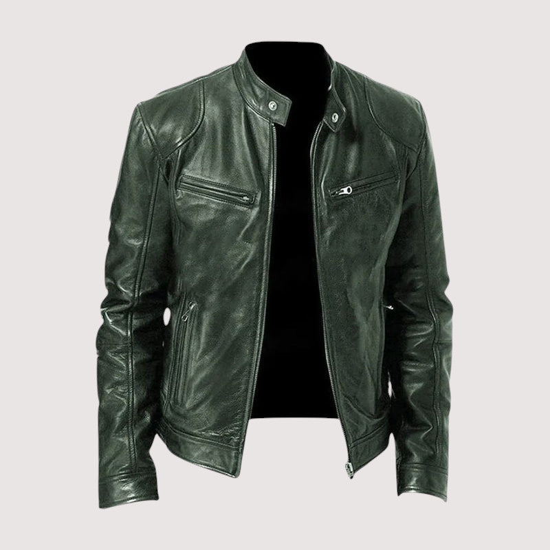 Rolf™ - Men's Leather Jacket