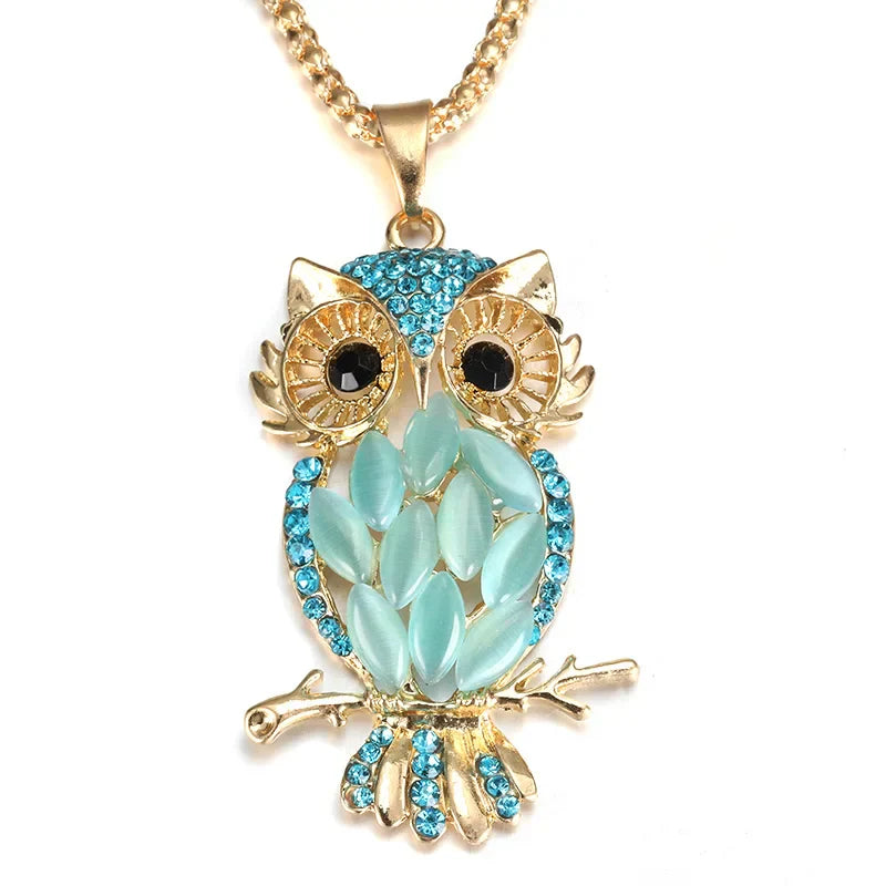 Golden Owl Necklace