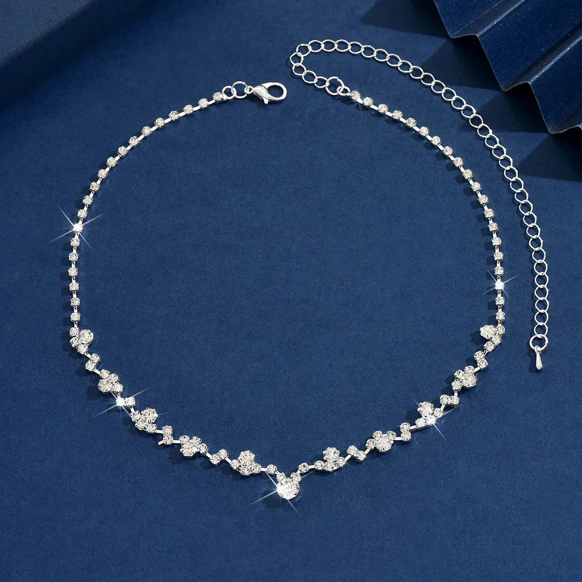 Elegante Diamant-Hochzeitskette