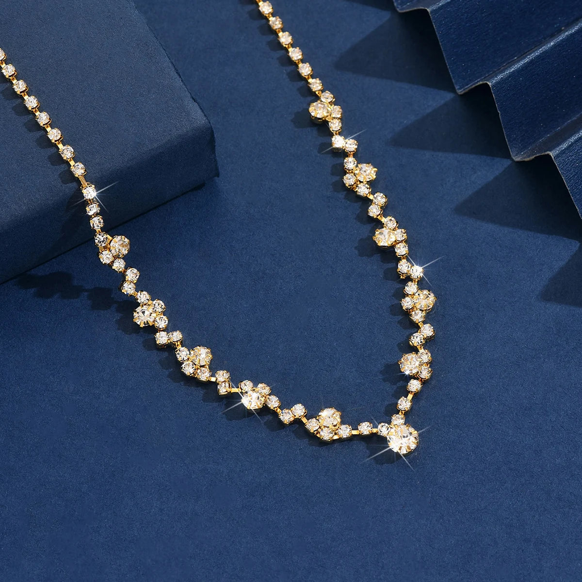 Elegante Diamant-Hochzeitskette