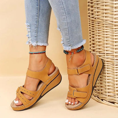 Ella™ – Orthopedic Wedge Sandals