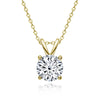 Exclusive Sterling Silver Moissanite Diamond Necklace