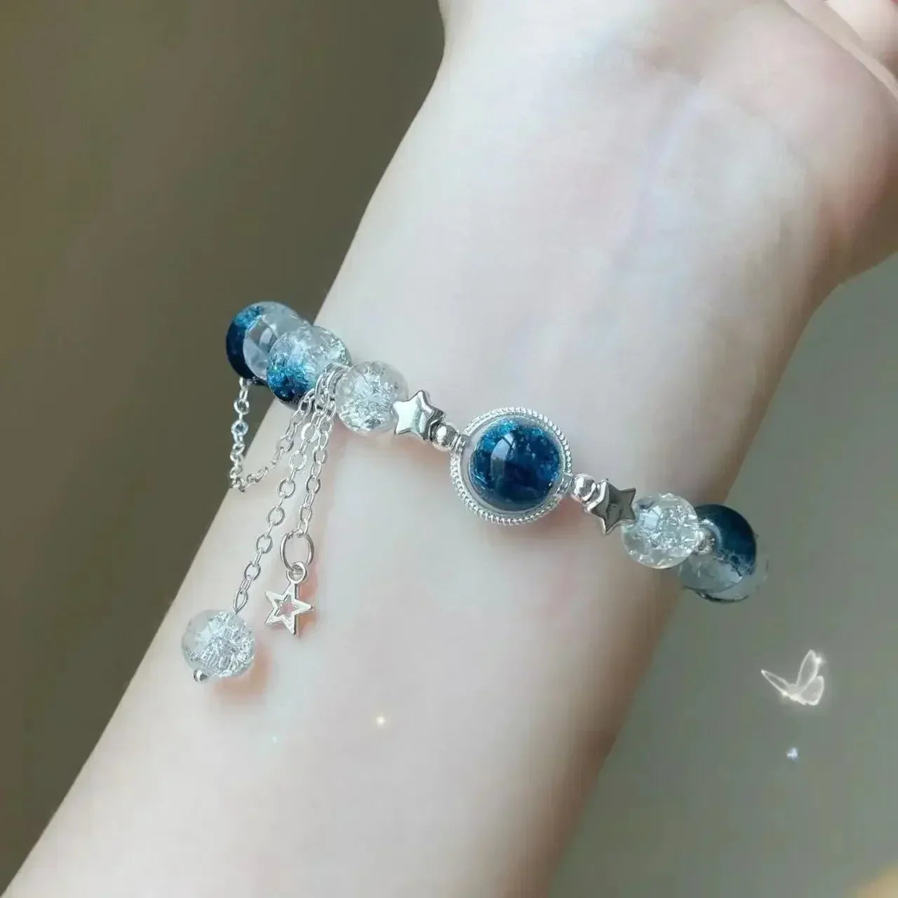 Stern Quasten Kristallarmband