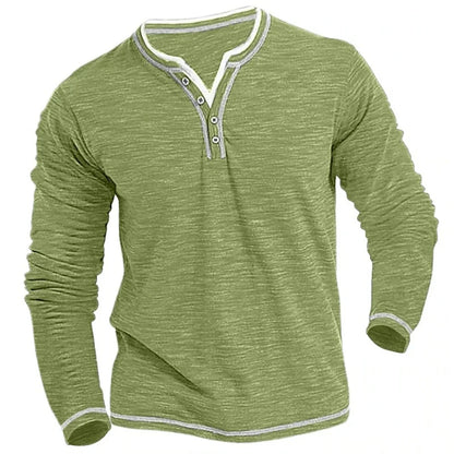 Denis™ - Comfortable V-Neck Long Sleeve