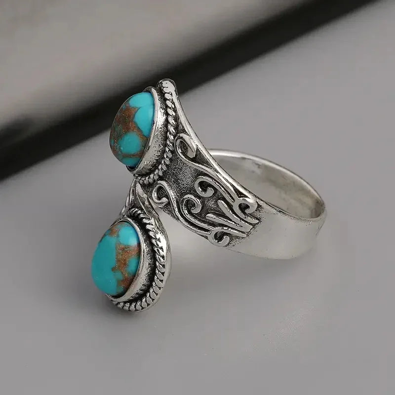 Prestige Türkis Silber Bandring