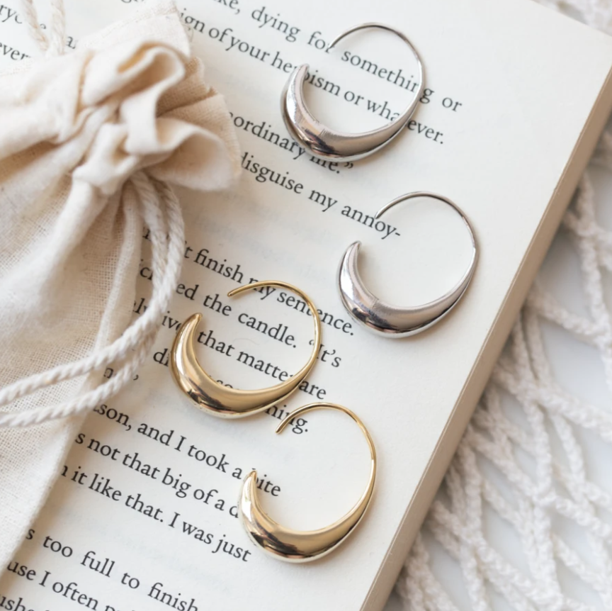 Schicke Gold Eleganz Ohrringe