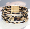 Wide Multilayer Wrap Bracelet