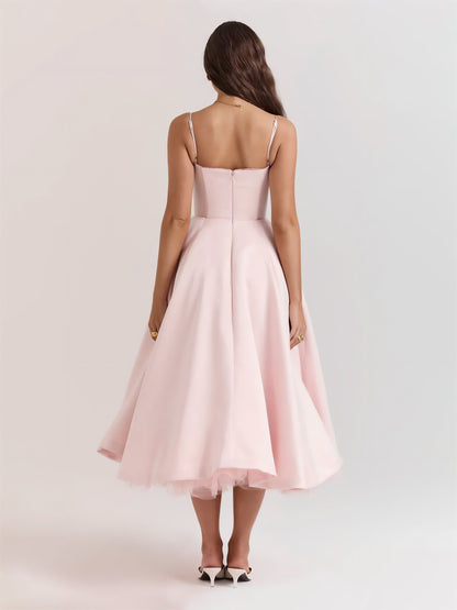 Ophira™ - Classy Corset Midi Dress