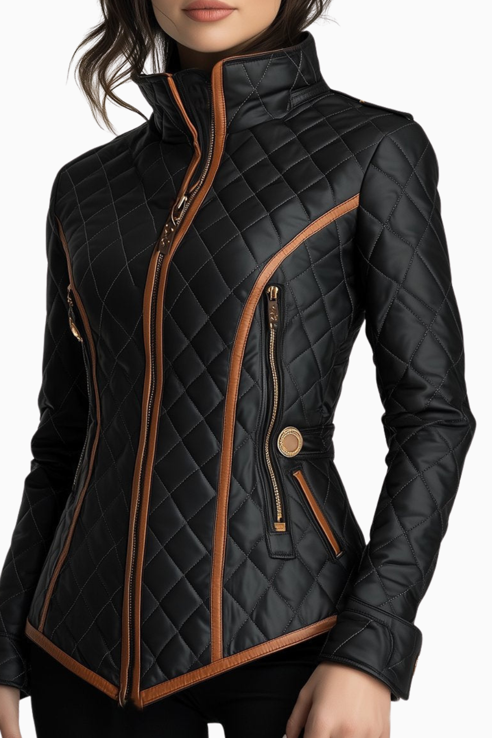 Lily™ - Diamond Quilted, Padded Jacket