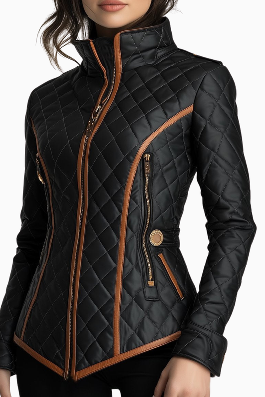 Lily™ - Diamond Quilted, Padded Jacket