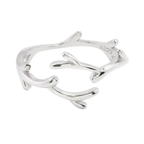 Sterling Silver Branch Ring
