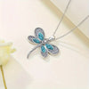 Dragonfly Dreams Silver Pendant Necklace