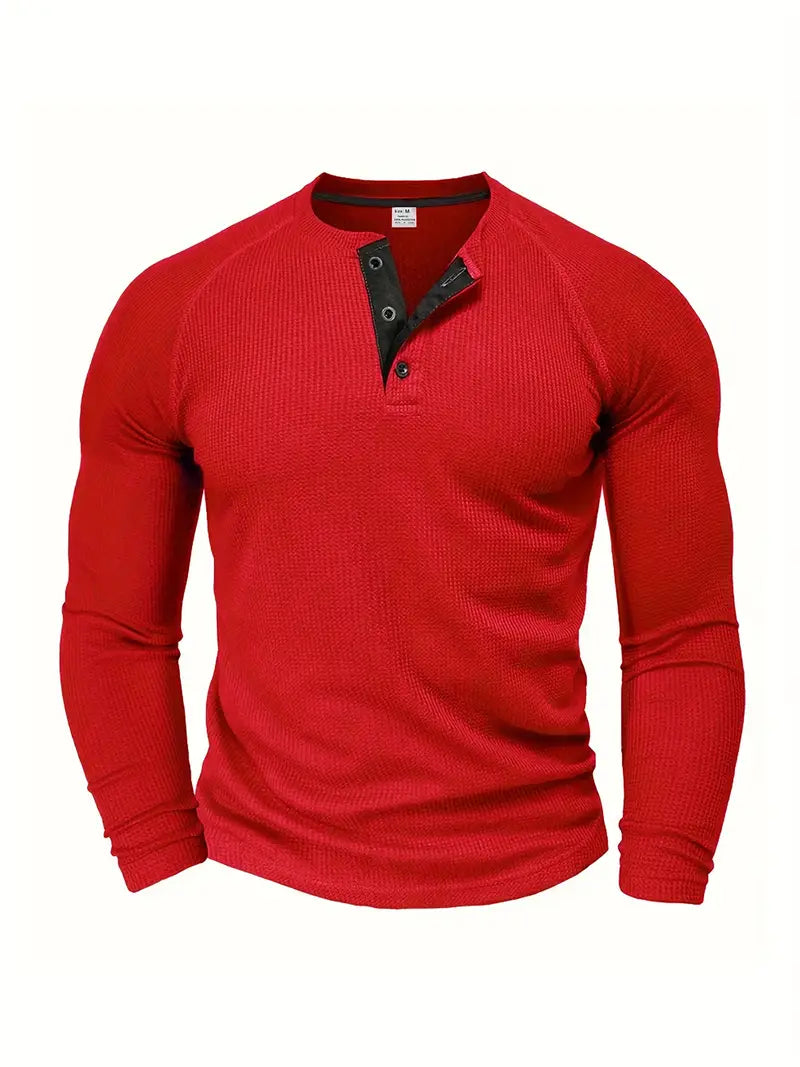 Chad™ - Men's Henley Shirt