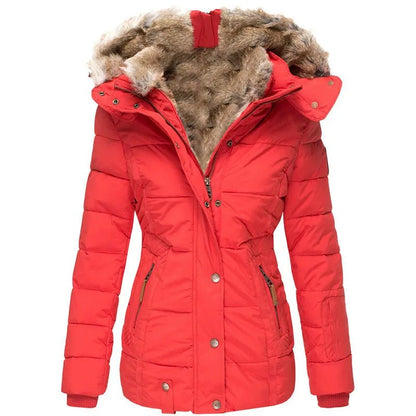 Stefanie™ - Warm Winter Coat with Fur Lining
