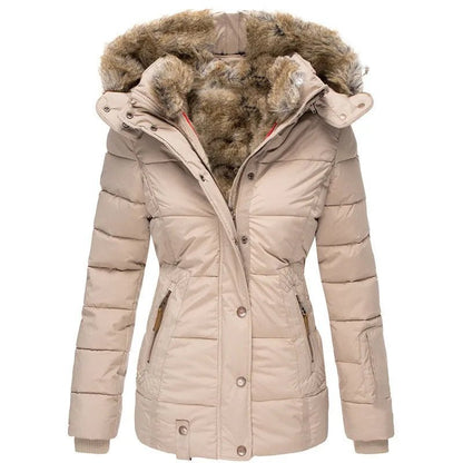 Stefanie™ - Warm Winter Coat with Fur Lining