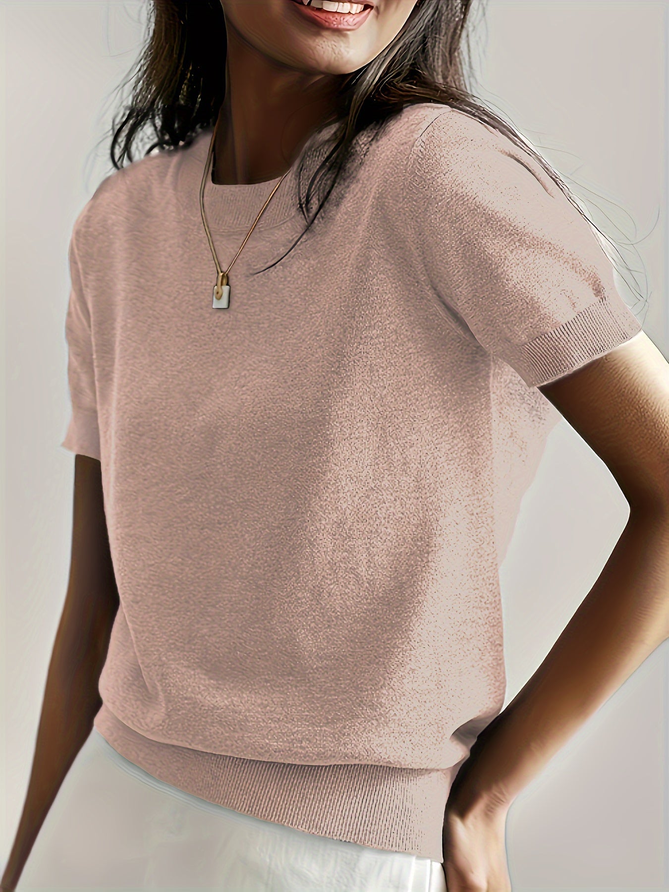 Leah™ - Casual Short Sleeve Top