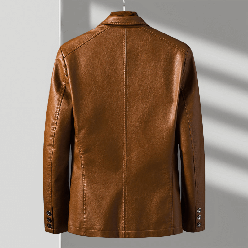 Zari™ - Elegant Leather Jacket