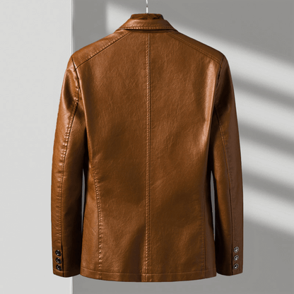Zari™ - Elegant Leather Jacket