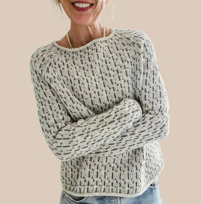 Kristine™ - Cozy Textured Knit Sweater