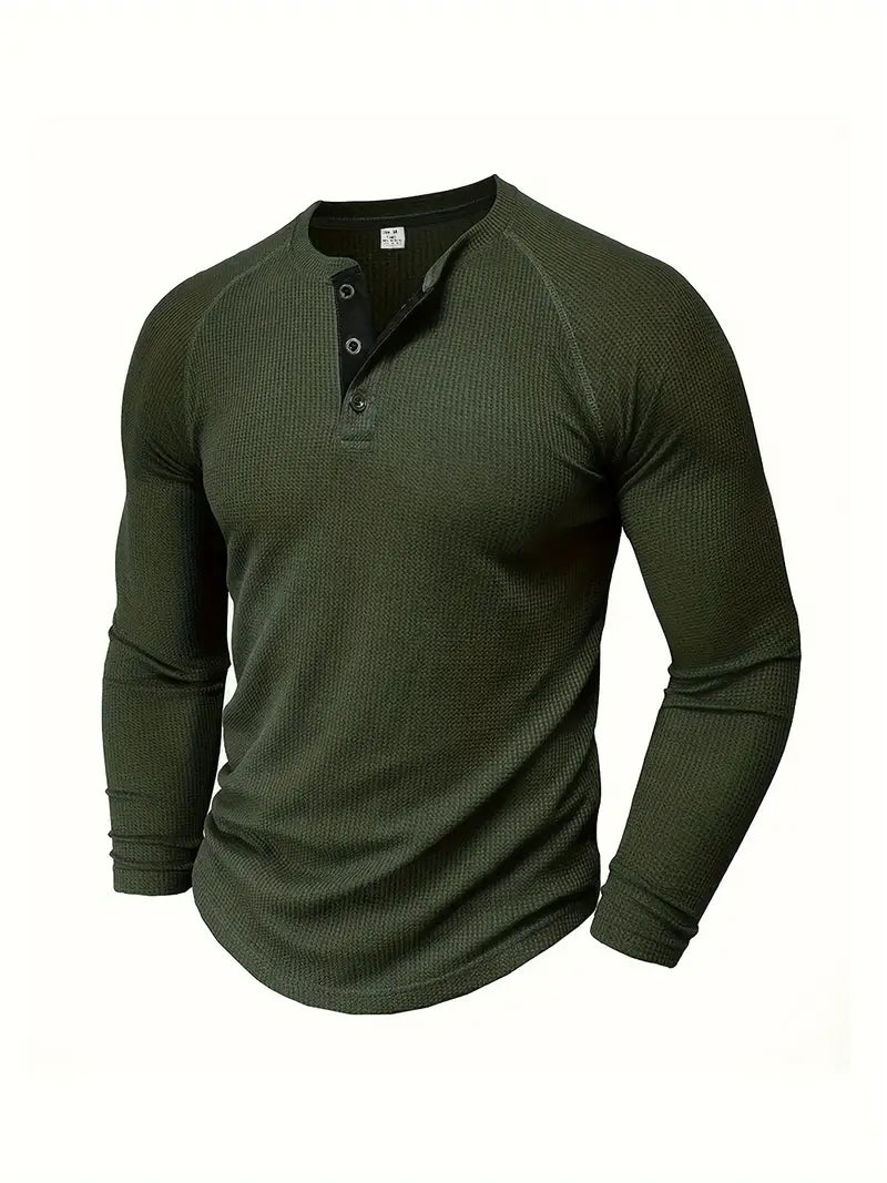Chad™ - Men's Henley Shirt
