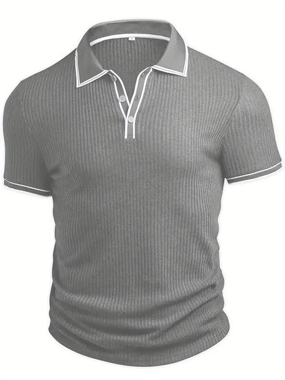 Emilio™ - Men's Custom Ribbed Polo