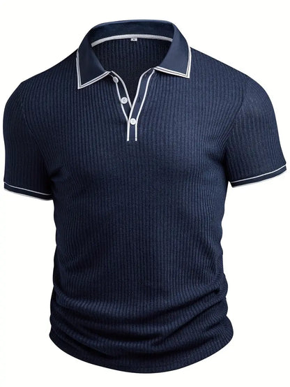 Emilio™ - Men's Custom Ribbed Polo