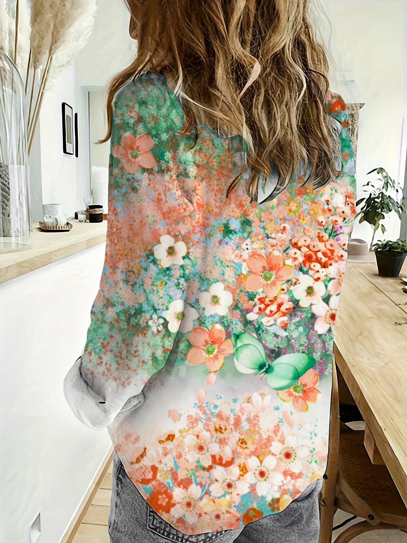 Mireya - Whimsical Bloom Shirt