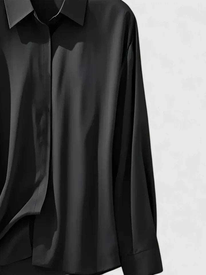 Ellen™ - Elegant Button-Down Top