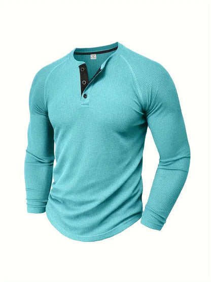 Chad™ - Men's Henley Shirt