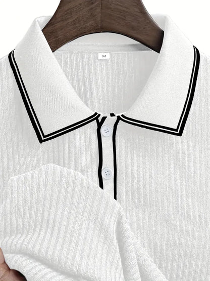 Emilio™ - Men's Custom Ribbed Polo