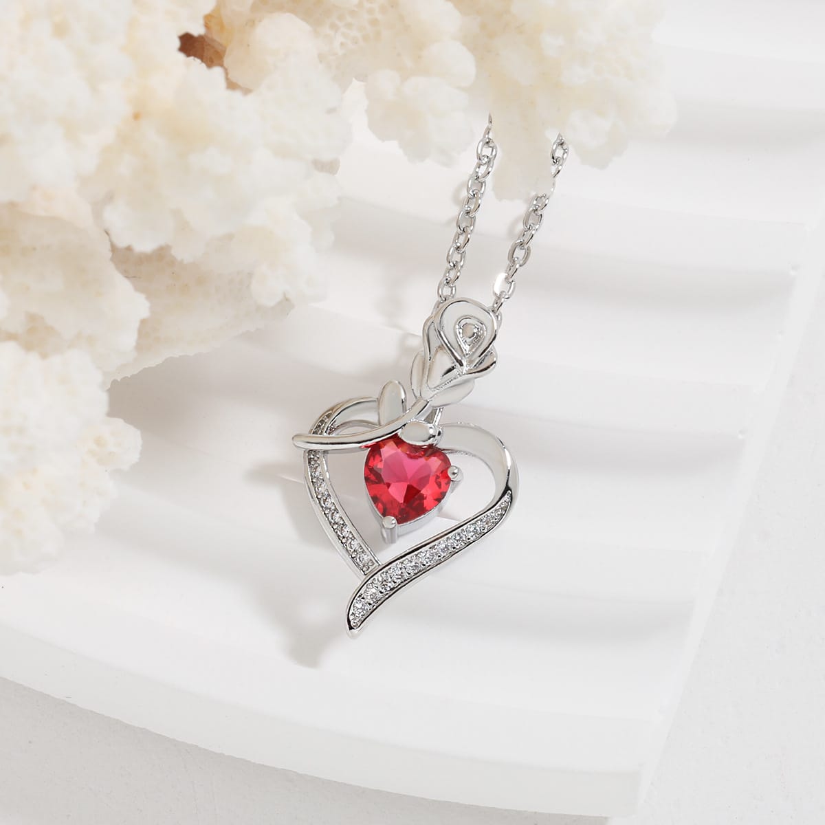 Herz Diamant Grazie Halskette
