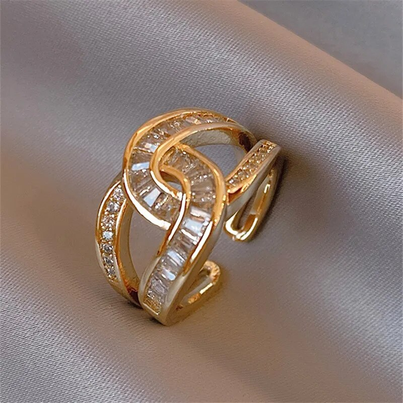 Unity - Chic Adjustable Knot Ring