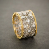 Mika - Vintage Zirconia Ivy Ring