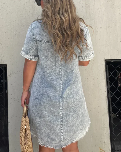 Vera™ - Denim Shirt Dress