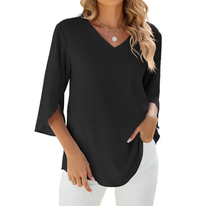 Cara™ | V-neck Blouse