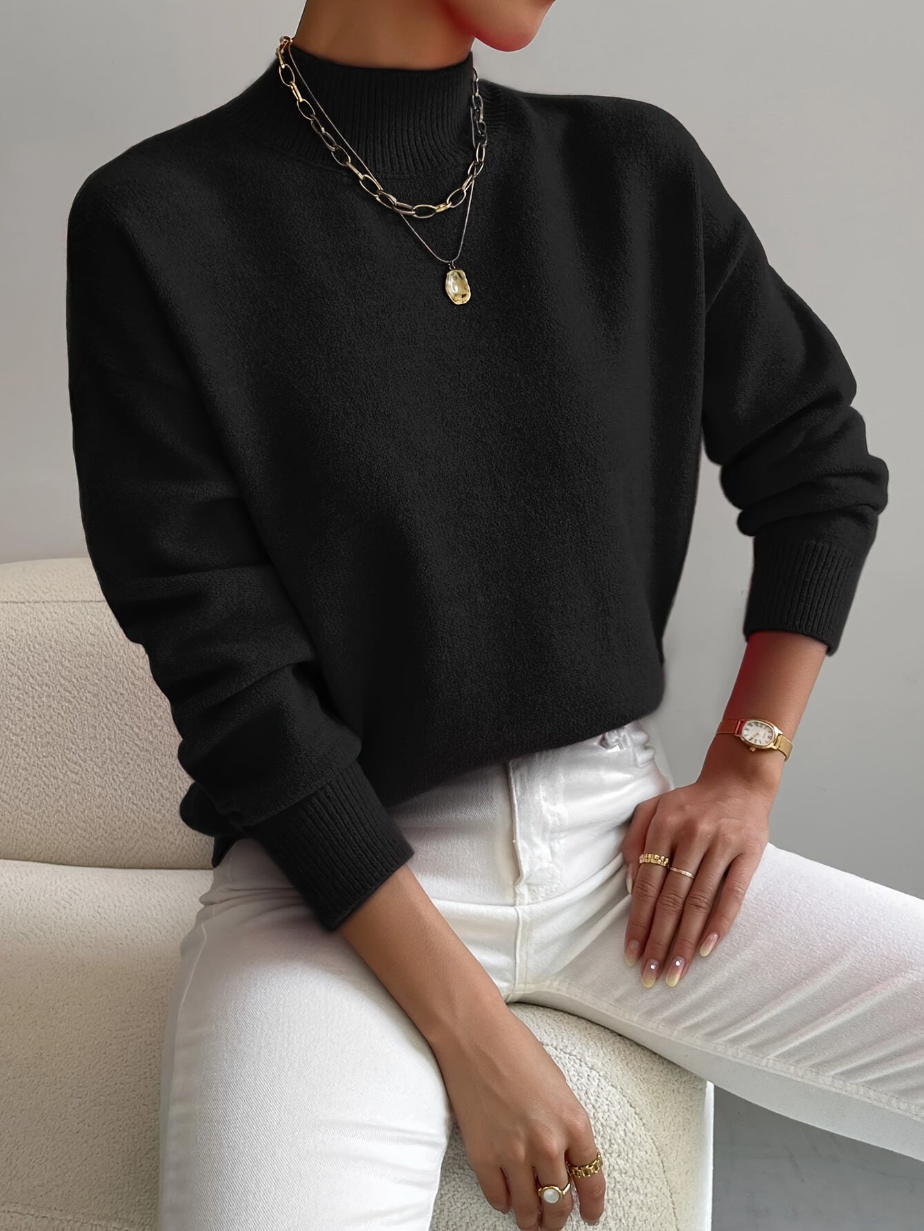 Donna™ – Classic Turtleneck