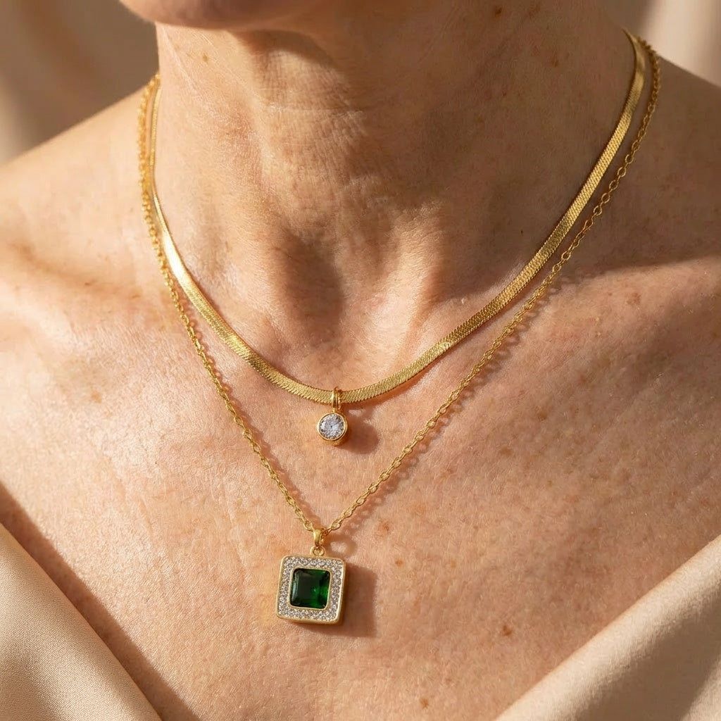 Dynasty Smaragd Schmuckset