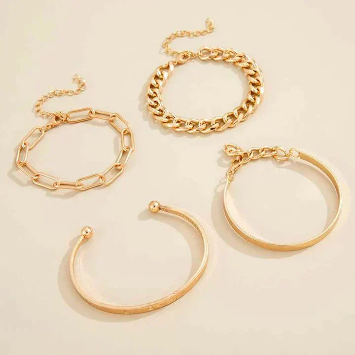 Anspruchsvolles Armband-Set Elan Mercer aus Weißgold