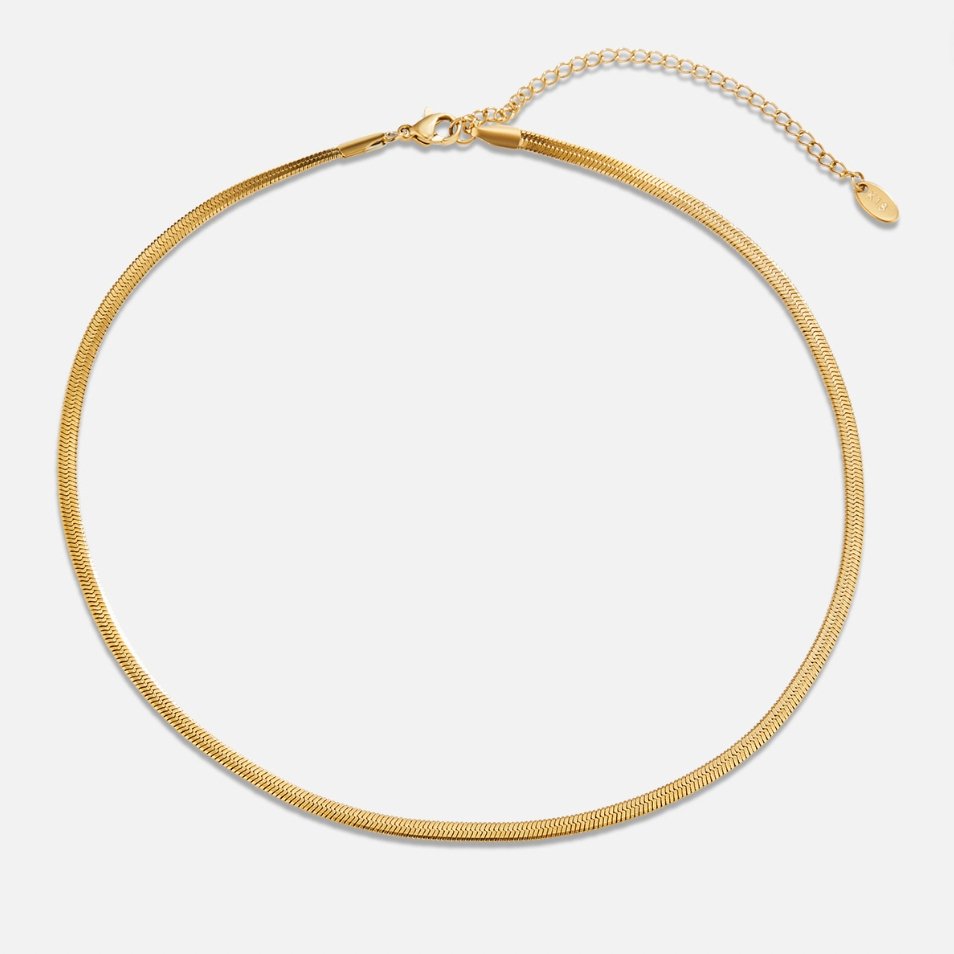 Schlangenkette Gold Halskette