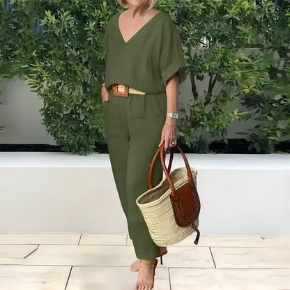 Claire | Luxe Relaxed Two-Piece Outfit