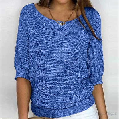 Natalie - Cozy Crew Neck Sweater