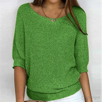 Natalie - Cozy Crew Neck Sweater