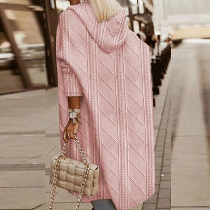 Ellen™ - Cozy Hooded Cardigan